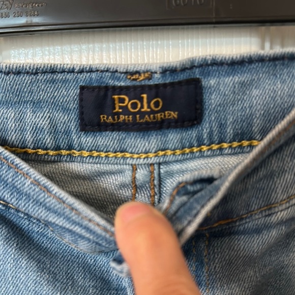 Polo by Ralph Lauren Blue Jean Shorts Casual Style - Picture 4 of 7